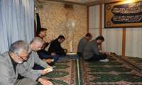 برگزاری مراسم قرائت زیارت عاشورا به مناسبت فرا رسیدن ماه محرم